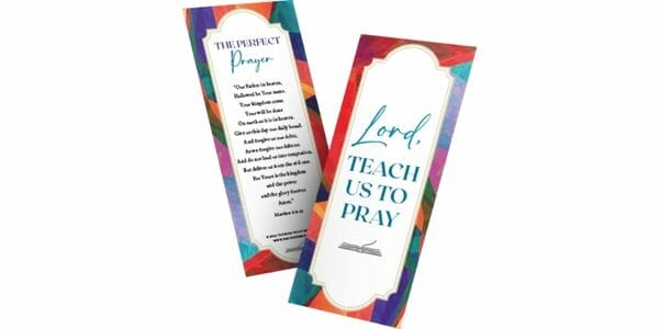 Free Lord, Teach Us to Pray Bookmark