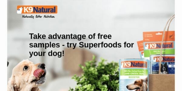 Free Food & Dietary Supplements for Dogs