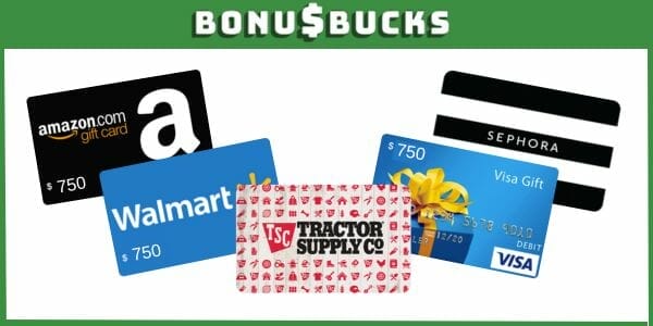 Free Amazon, Sephora & Walmart Gift Cards Updated Image