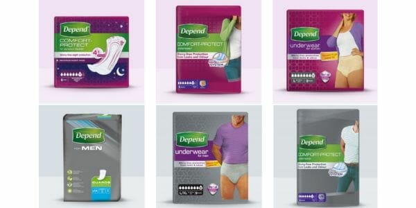 Free Incontinence Aids from Depend