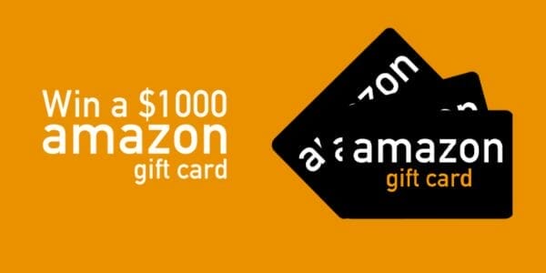 Win a $1000 Amazon Gift Card