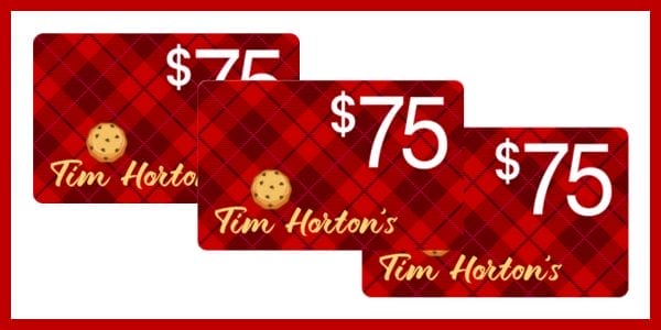 Free Tim Horton's Gift Card