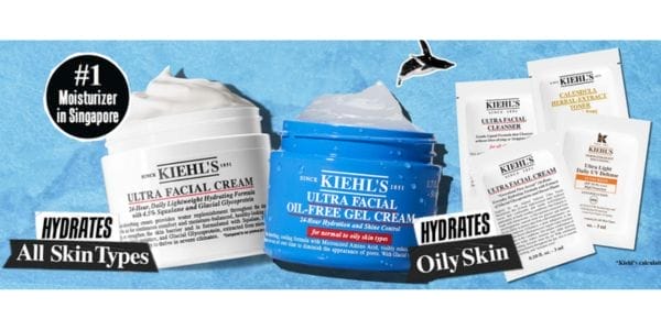 Free Kiehl’s Skincare Sample Kit