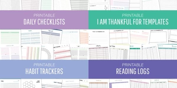 Gratis utskriftsmaterial för att hålla dig organiserad