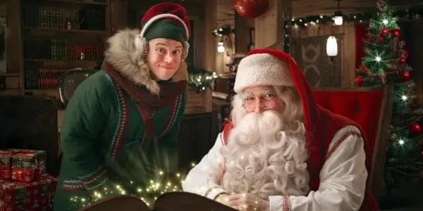 Gratis videomeddelande från jultomten