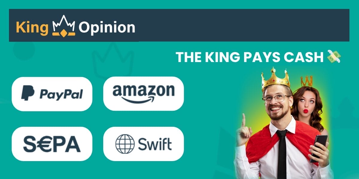 KingOpinion free rewards and cash for surveys