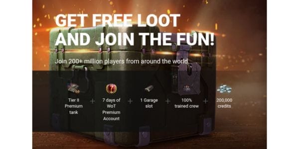Gratis World of Tanks-spel och startpaket